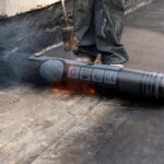 Schemat zastosowania hydroizolacji w zbiorniku ppoż