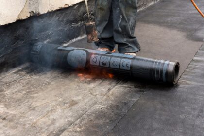 Schemat zastosowania hydroizolacji w zbiorniku ppoż